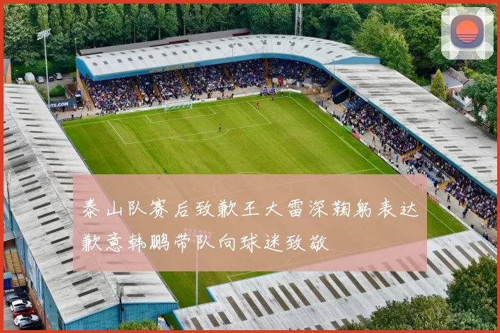 泰山队赛后致歉王大雷深鞠躬表达歉意韩鹏带队向球迷致敬